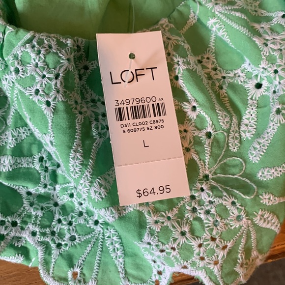 Loft Tank Top NWT Size Large - Picture 6 of 6
